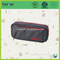 Grey sports case bag with outer pocket